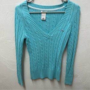 Old Navy Bright Blue V - Neck Sweater